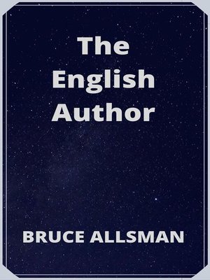 cover image of The English Author